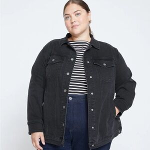 Women's Black Denim Jacket